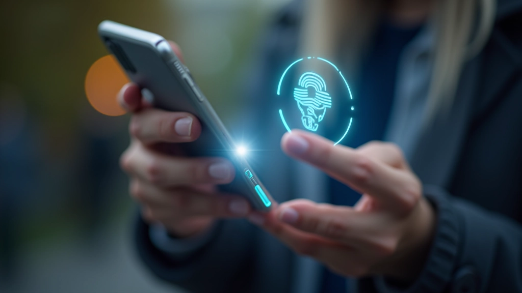 Viedtālruni ar biometrisko autentifikāciju un sejas atpazīšanu bankā